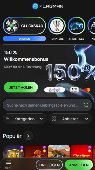 Flagman App Vorschau
